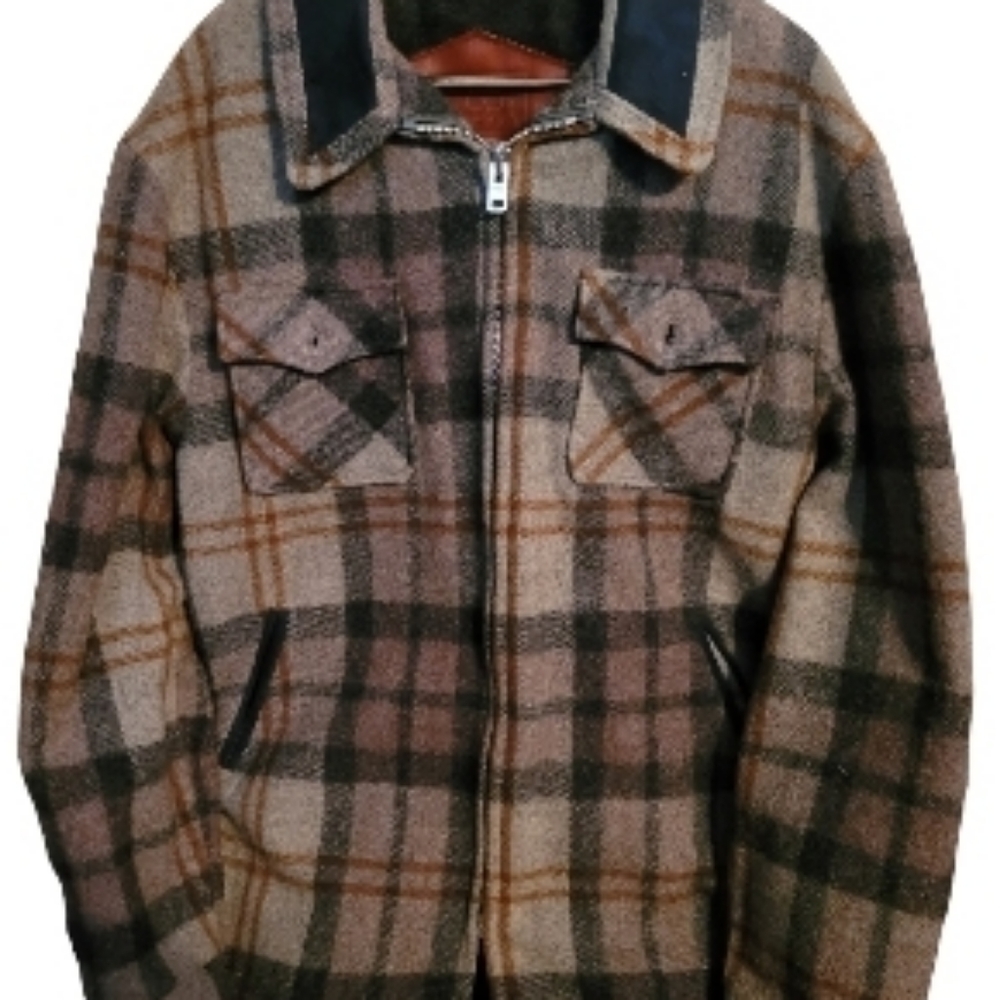 Woolrich Brown Shacket, Wool, Mens Size XL, EUC - Picture 2 of 8